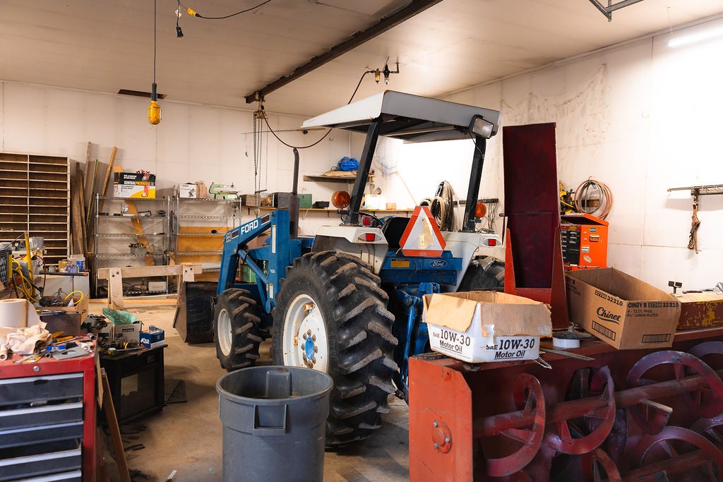 3358 Strandskov Road Lincoln, MT 59639 - Photo 41 of 80 Garage featuring a workshop area