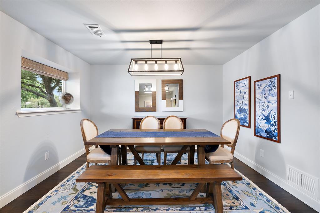 15935 Longvista Drive Dallas, TX 75248 - Photo 6 of 27 a dining room with furniture and window