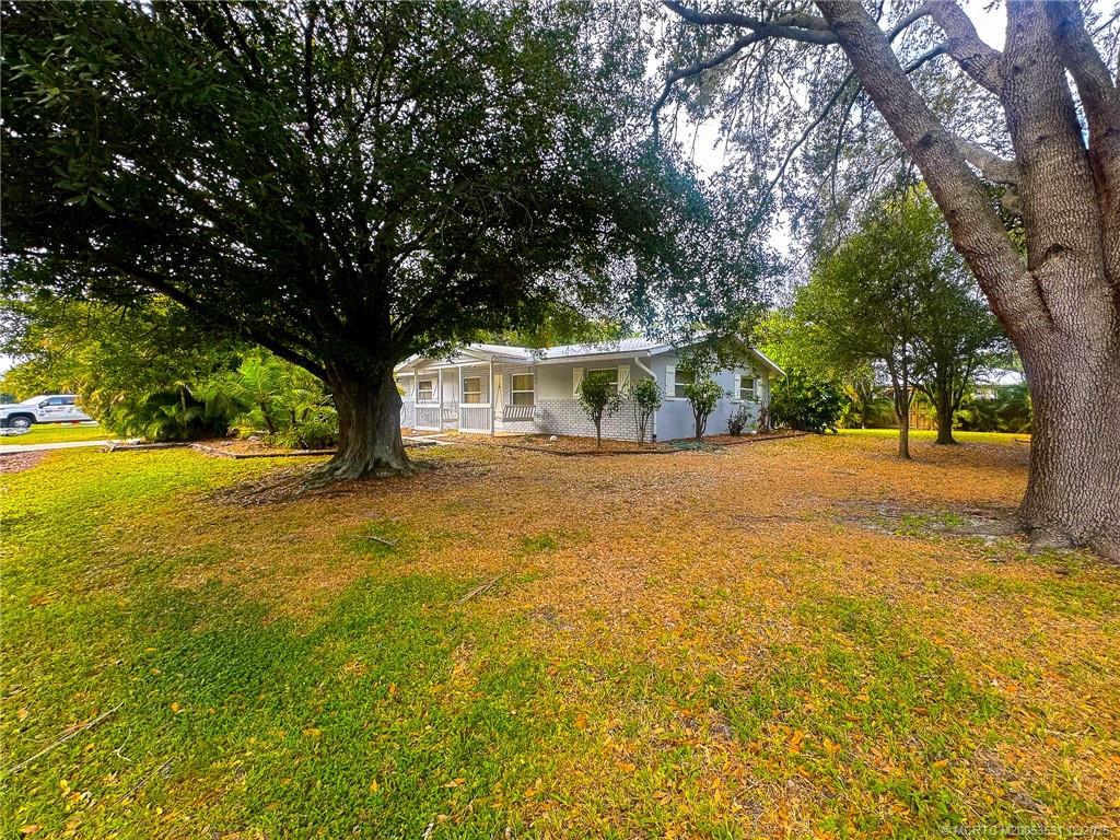 a view of swimming pool with an outdoor space
