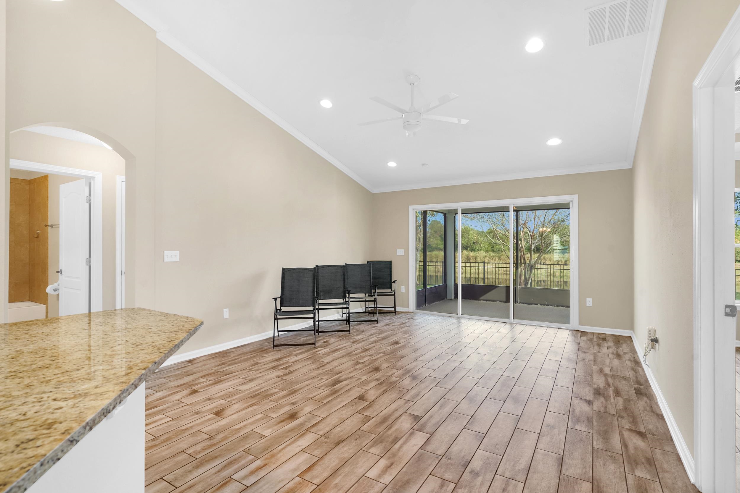 146 Ocean Cay Boulevard St. Augustine, FL 32080 - Photo 17 of 41 a view of livingroom with furniture and wooden floor