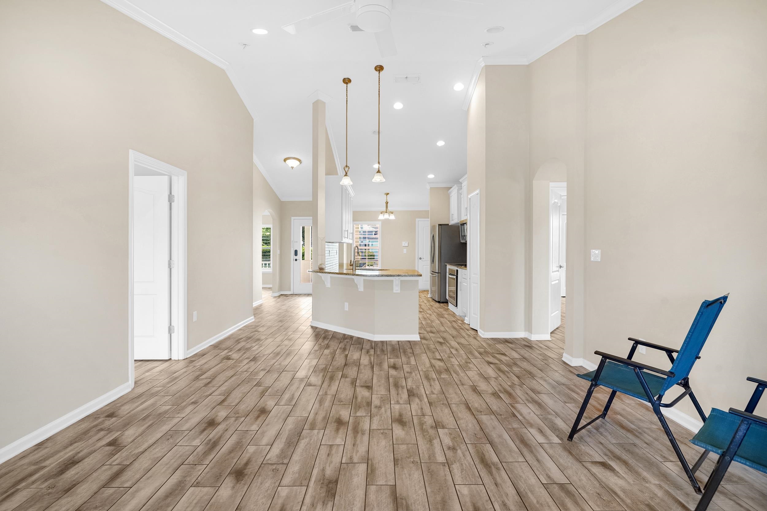 146 Ocean Cay Boulevard St. Augustine, FL 32080 - Photo 20 of 41 a view of a kitchen with furniture and wooden floor