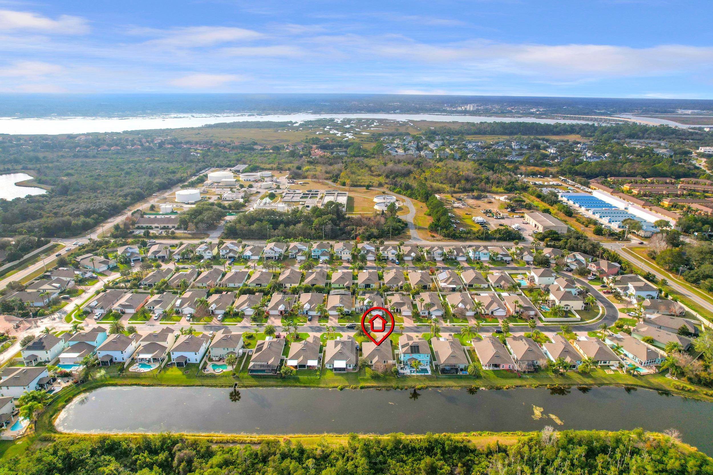 146 Ocean Cay Boulevard St. Augustine, FL 32080 - Photo 39 of 41 a view of lake view and mountain