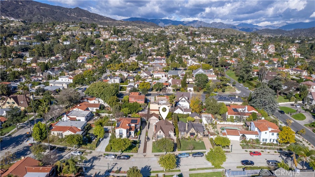 945 Cabrillo Drive Glendale, CA 91207 - Photo 3 of 38 an aerial view of residential houses with outdoor space and street view