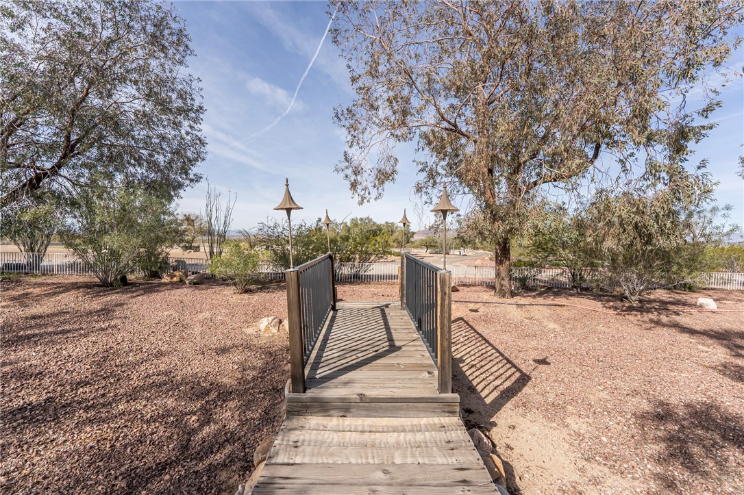14158 Calabasas Road Yucca, AZ 86438 - Photo 93 of 99 Lighted bridge