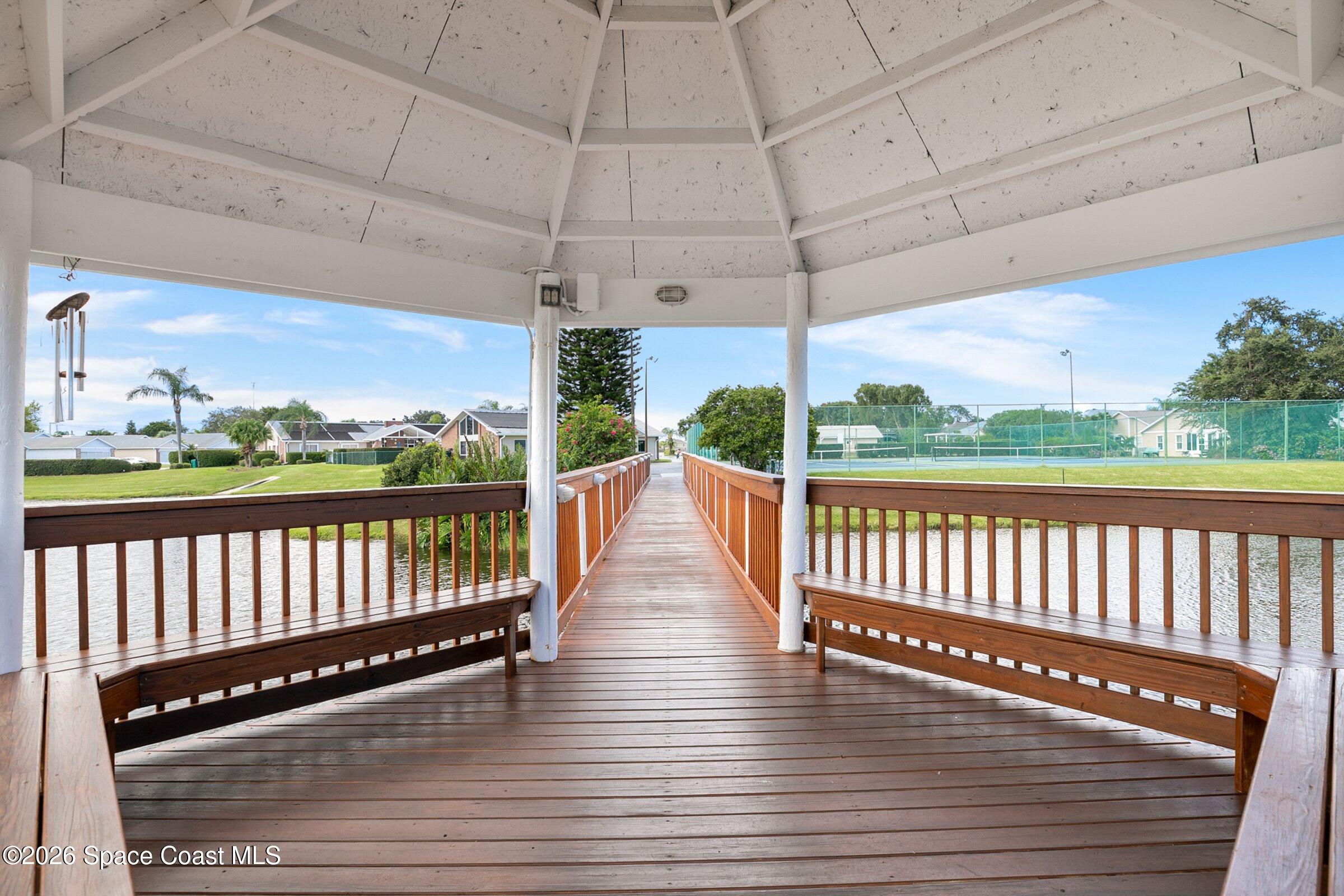 975 South Fork Circle Melbourne, FL 32901 - Photo 32 of 44 a view of a roof deck