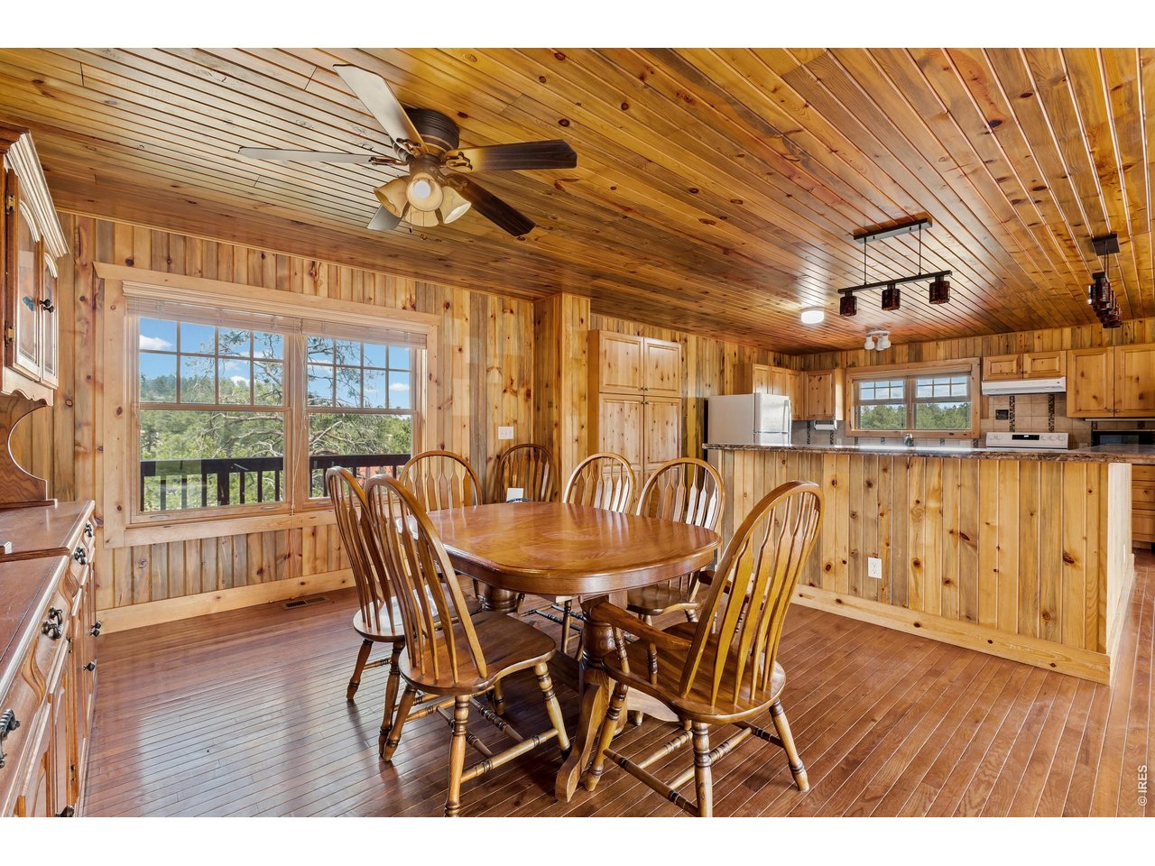 2515 Davis Ranch Road Bellvue, CO 80512 - Photo 16 of 48 Cozy dining area with a view