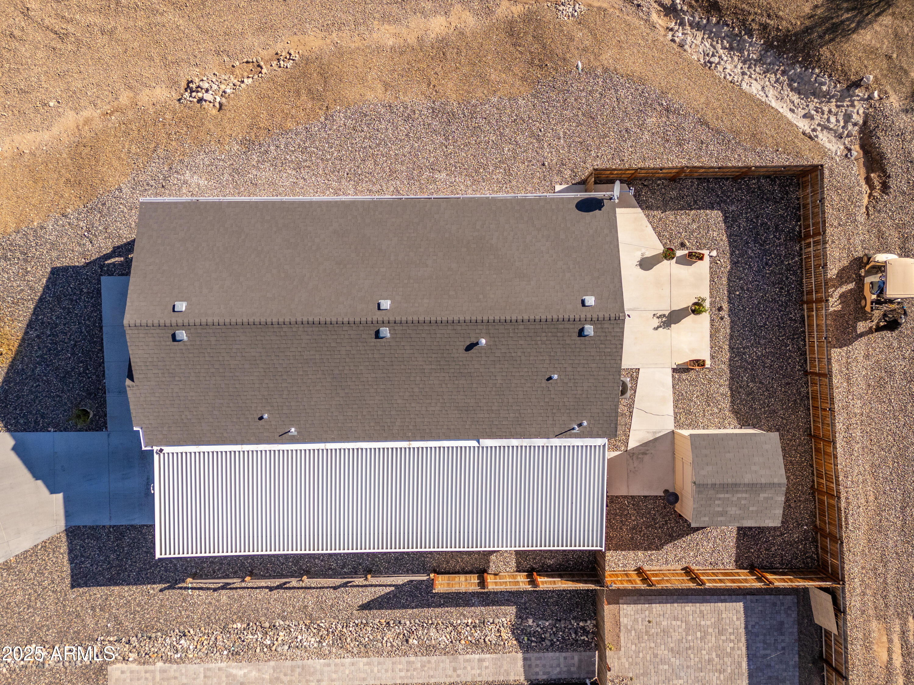 1033 Wheeler Road Camp Verde, AZ 86322 - Photo 39 of 51 an aerial view of residential houses with outdoor space