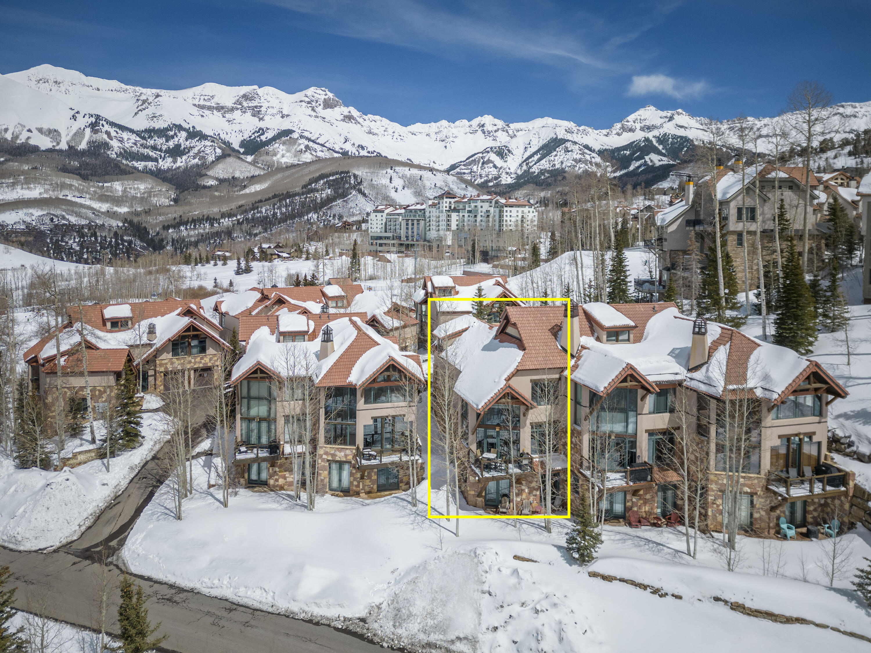 120 Vischer Drive, Unit 135 Mountain Village, CO 81435 - Photo 35 of 35 a view of a town with big houses