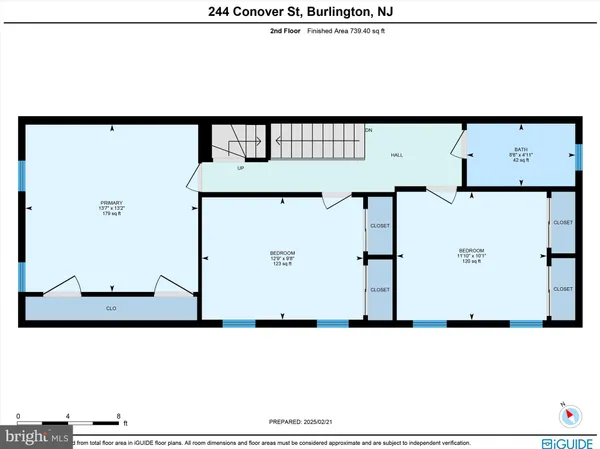 $339,000 | 244 Conover Street, Burlington, NJ 08016
