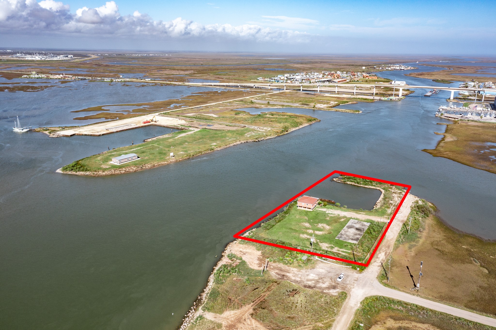 606 Canal Drive Surfside Beach, TX 77541 - Photo 3 of 6 a view of an ocean and beach