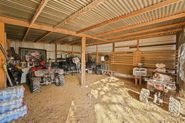 a view of swimming pool with a yard