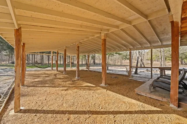 a view of a house with a patio