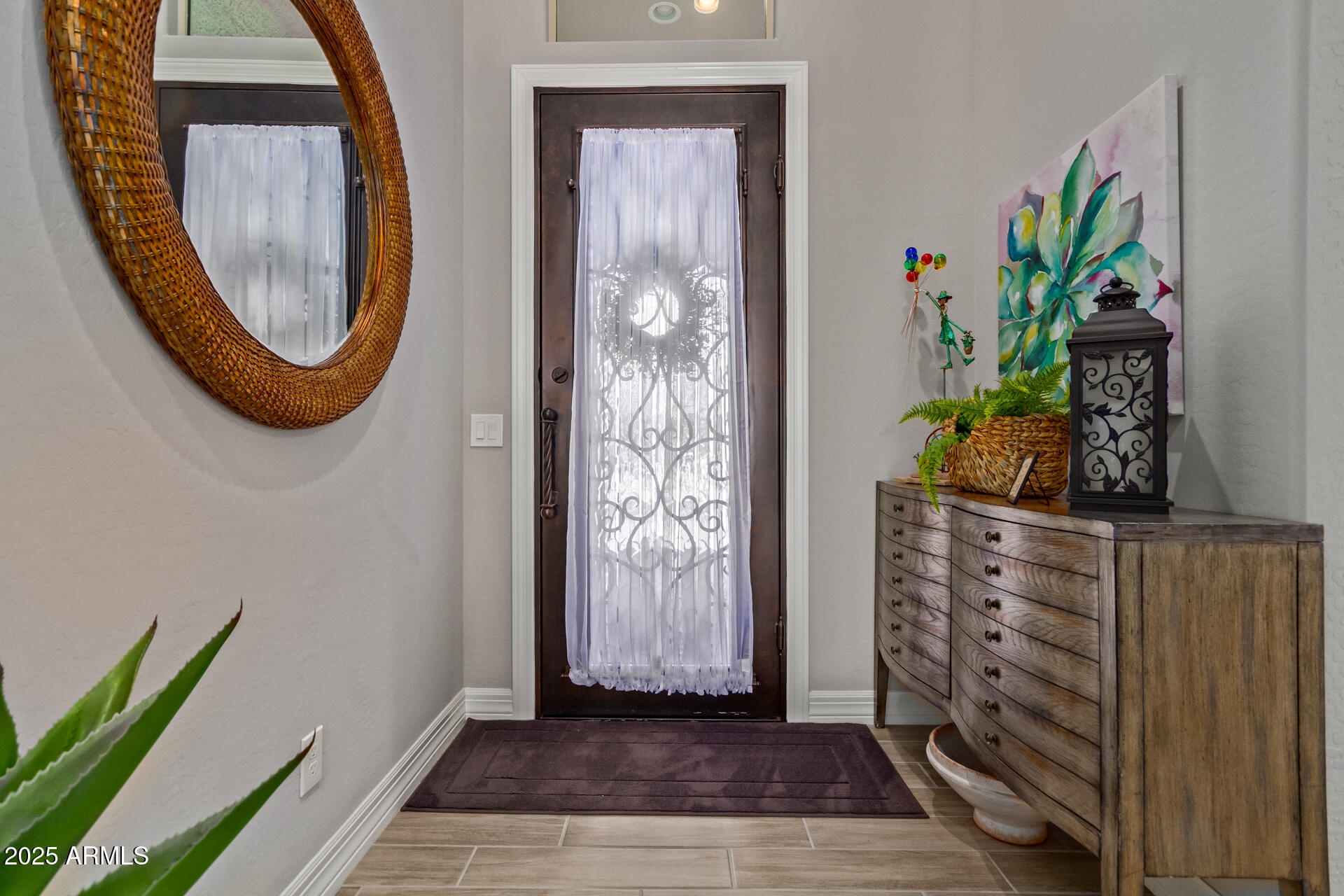 18861 East Blue Sky Drive Rio Verde, AZ 85263 - Photo 4 of 22 a view of a entryway with wooden floor