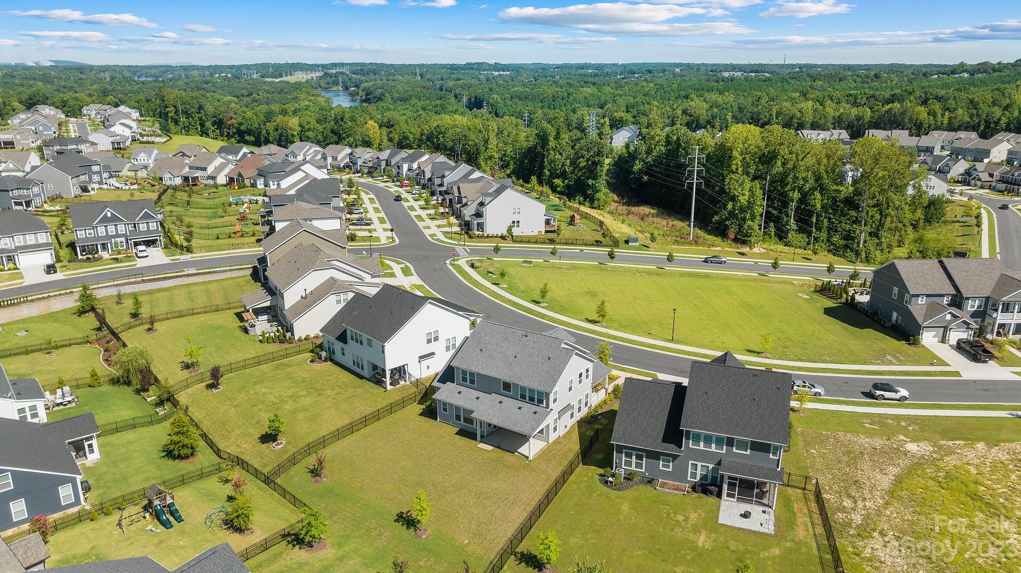 1256 Therns Ferry Drive Fort Mill, SC 29708 - Photo 46 of 47 a view of a swimming pool with a patio