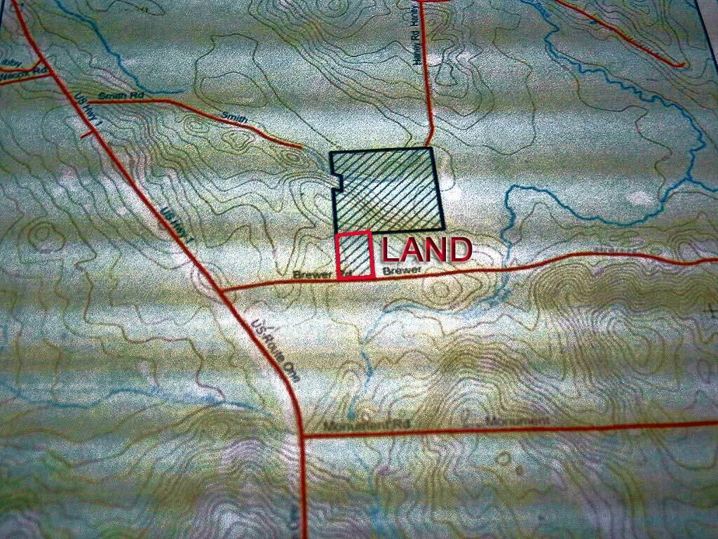 Lot 33-2 Brewer Road Orient, ME 04471 - Photo 9 of 27 land-cary-hovey-map
