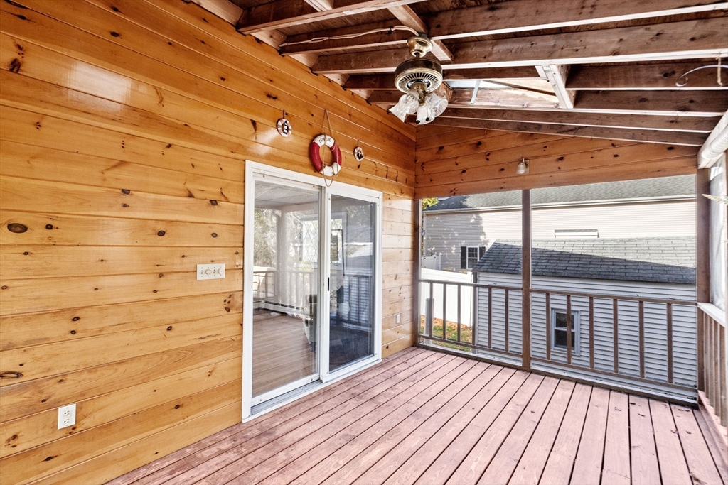 35 Red Jacket Road Weymouth, MA 02190 - Photo 26 of 33 a view of a balcony with wooden floor