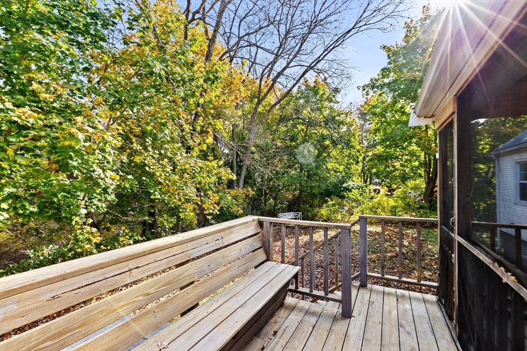 35 Red Jacket Road Weymouth, MA 02190 - Photo 29 of 33 a view of balcony with wooden floor and fence