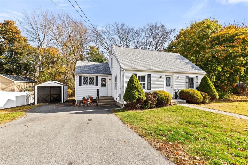 35 Red Jacket Road Weymouth, MA 02190 - Photo 3 of 33 a front view of a house with patio yard and outdoor seating