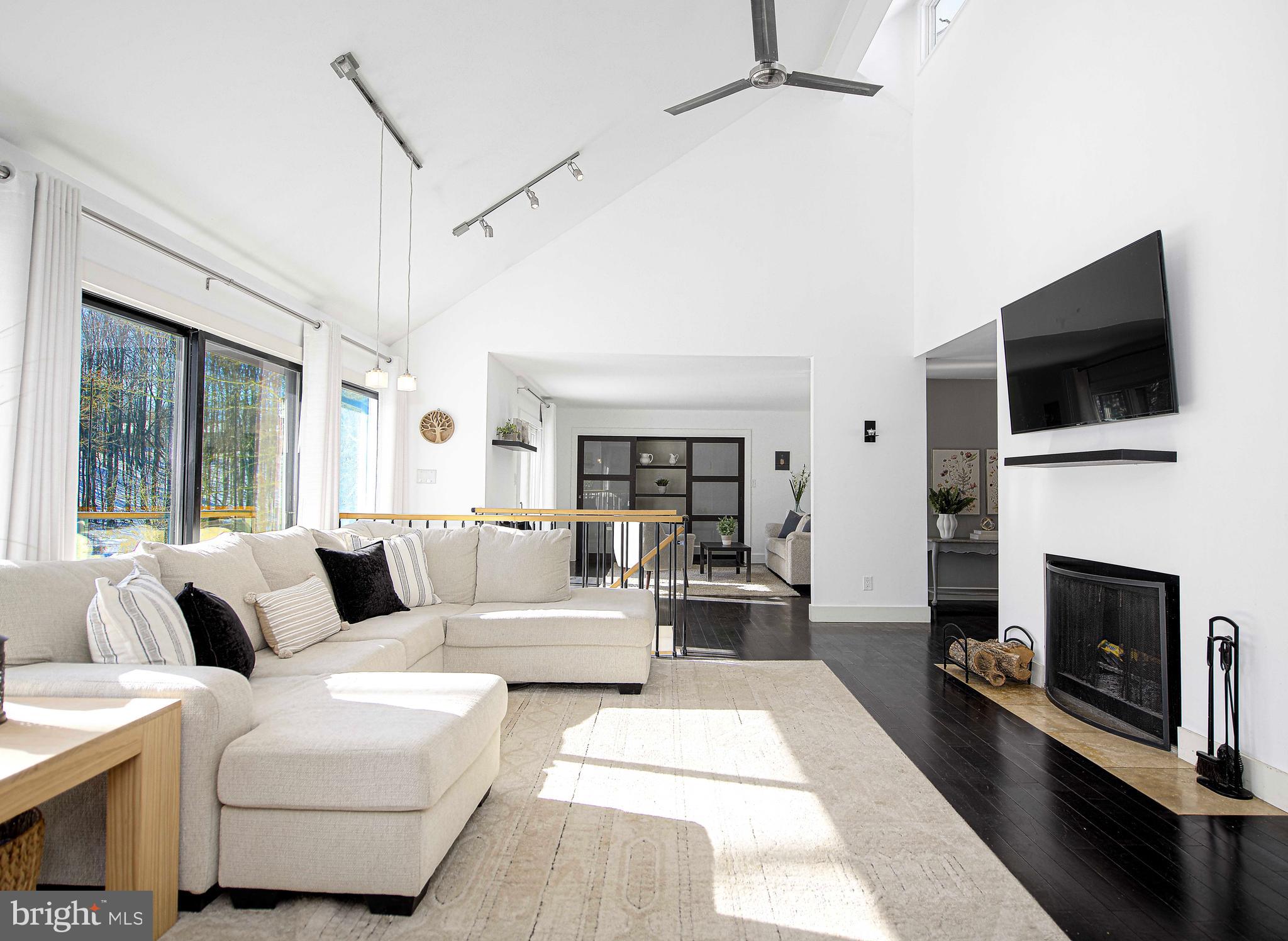 129 Duncannon Road Bel Air, MD 21014 - Photo 11 of 50 a living room with furniture fireplace and flat screen tv