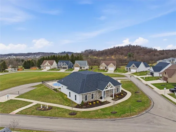 a view of a city with an ocean