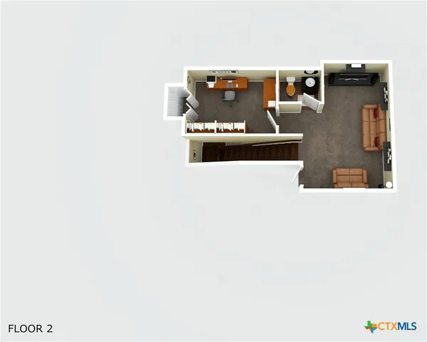 a patio with a yard table and chairs