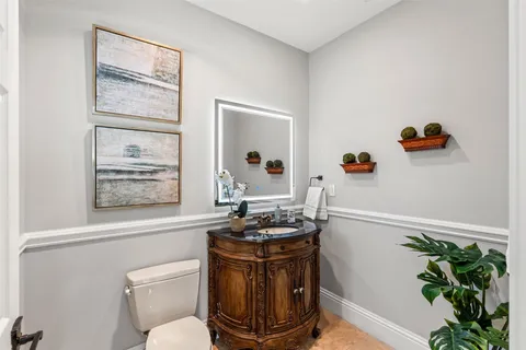 a living room with furniture and window