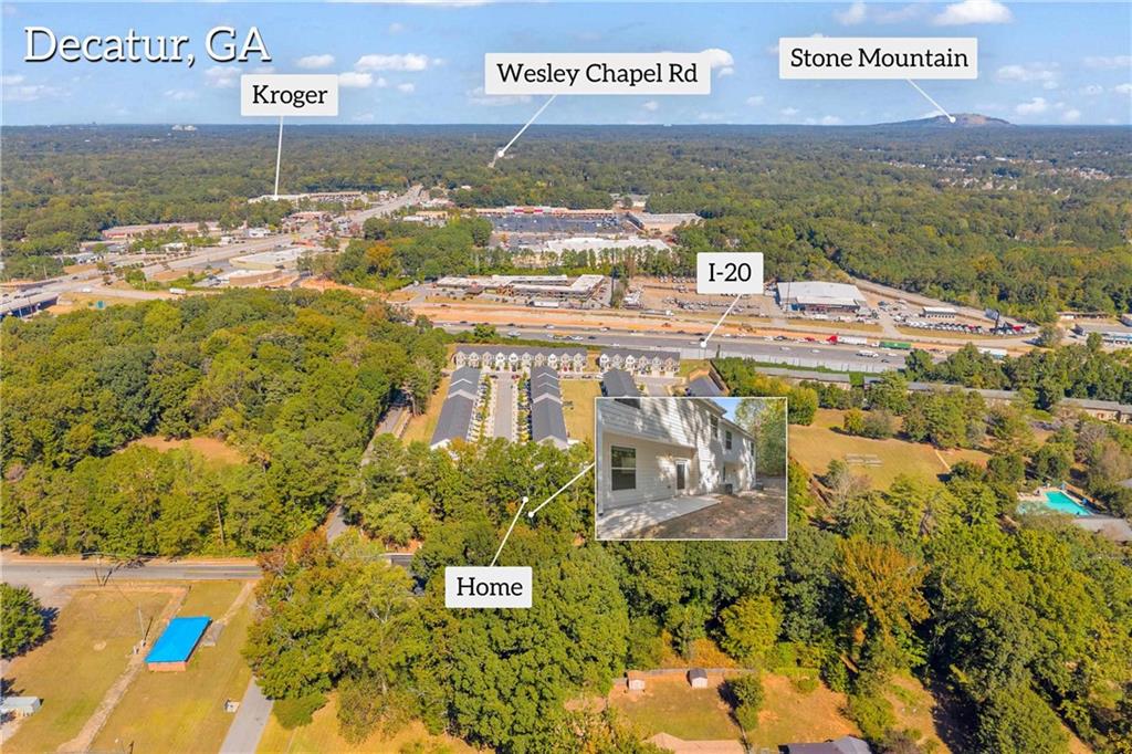 4289 Arcadia Drive Decatur, GA 30034 - Photo 4 of 11 a view of a city with an ocean view