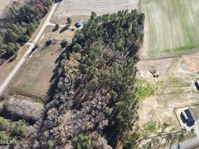 a view of a yard with plants and wooden fence