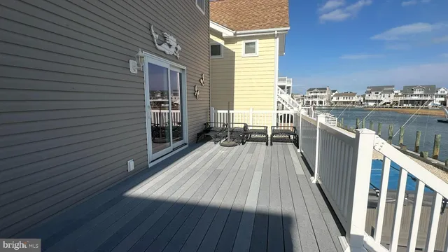 a view of a lake from a balcony