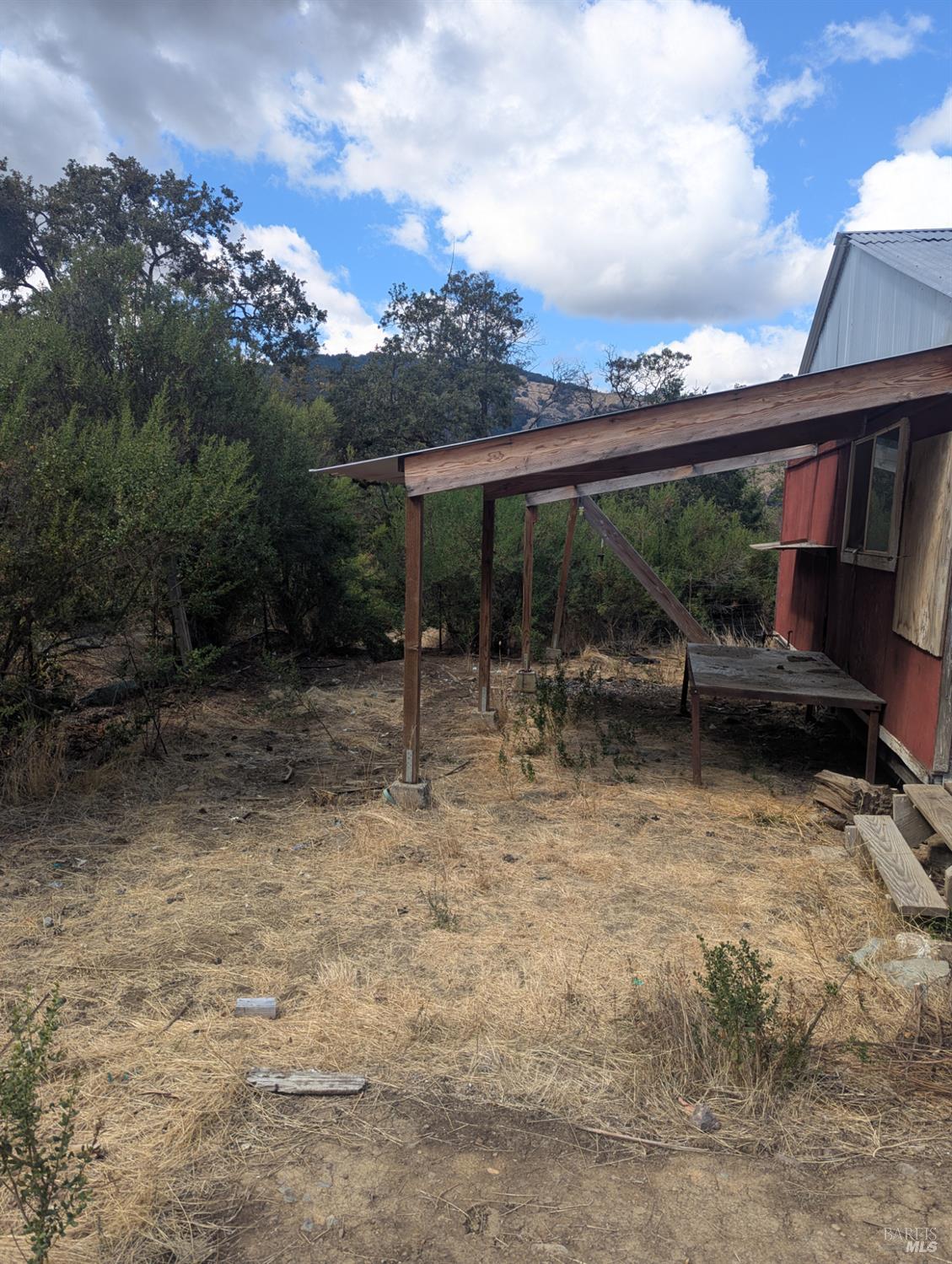 59002 George Washington Rock Road Laytonville, CA 95454 - Photo 18 of 38 Back side of cabin.