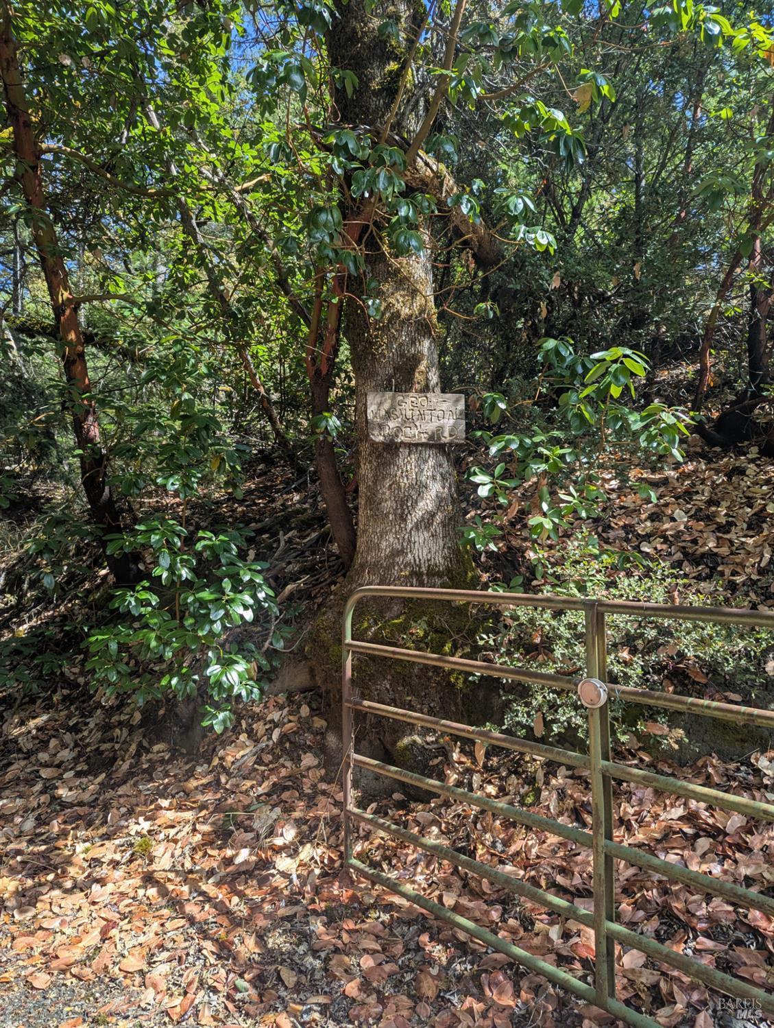 59002 George Washington Rock Road Laytonville, CA 95454 - Photo 6 of 38 The beginning of George Washington Rock Road. Blink and you will miss it.