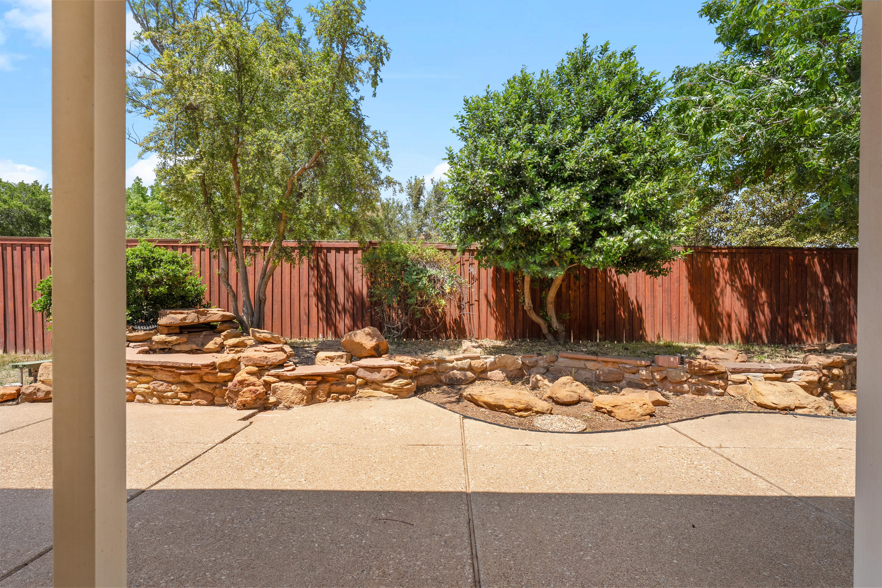 4616 9th Street Lubbock, TX 79416 - Photo 50 of 53 a view of a backyard