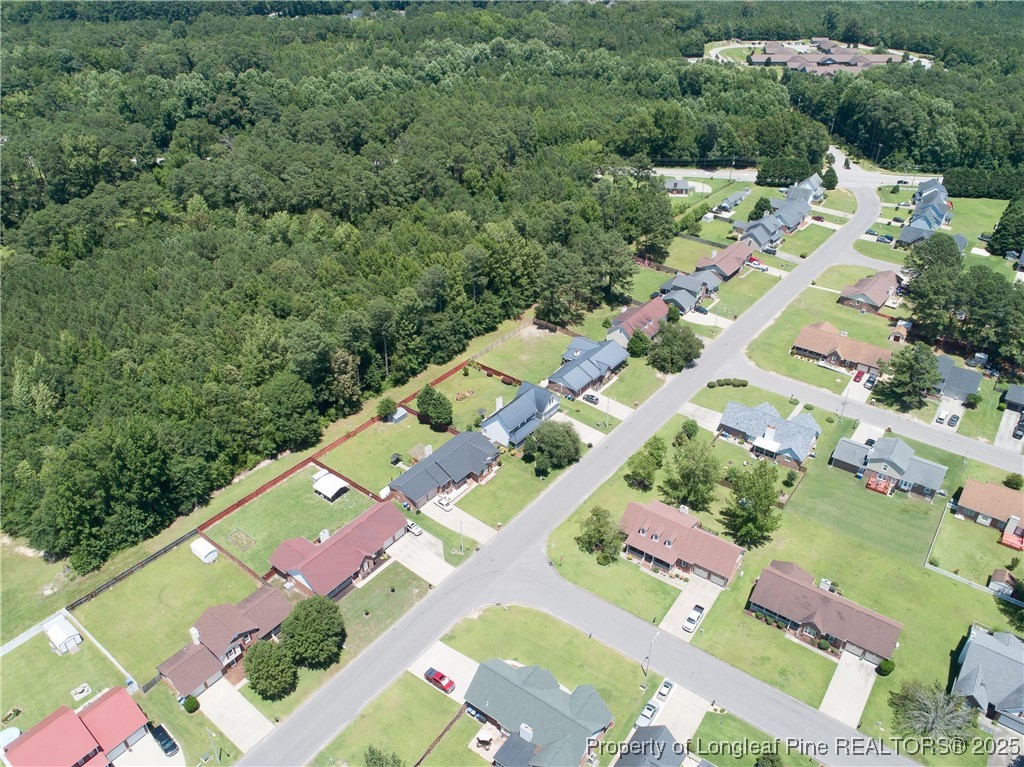 6528 Foxberry Road Fayetteville, NC 28314 - Photo 50 of 50 an aerial view of a city with lots of residential buildings