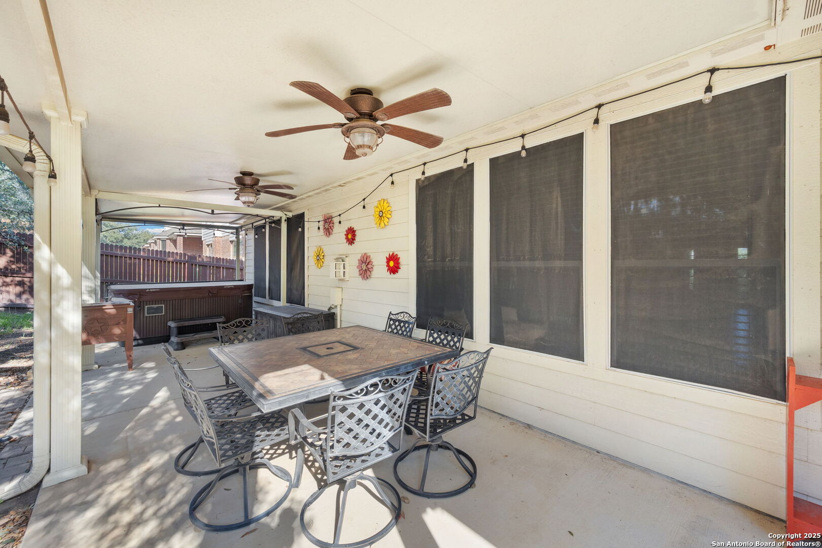 8206 Setting Moon San Antonio, TX 78255 - Photo 18 of 36 a dining room with furniture and window