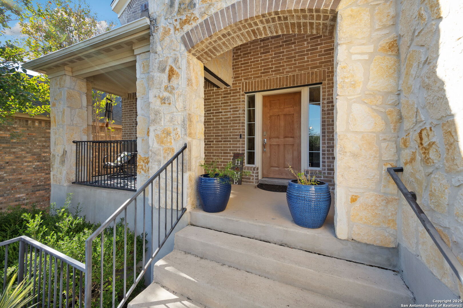 8206 Setting Moon San Antonio, TX 78255 - Photo 2 of 36 a view of a house with potted plants
