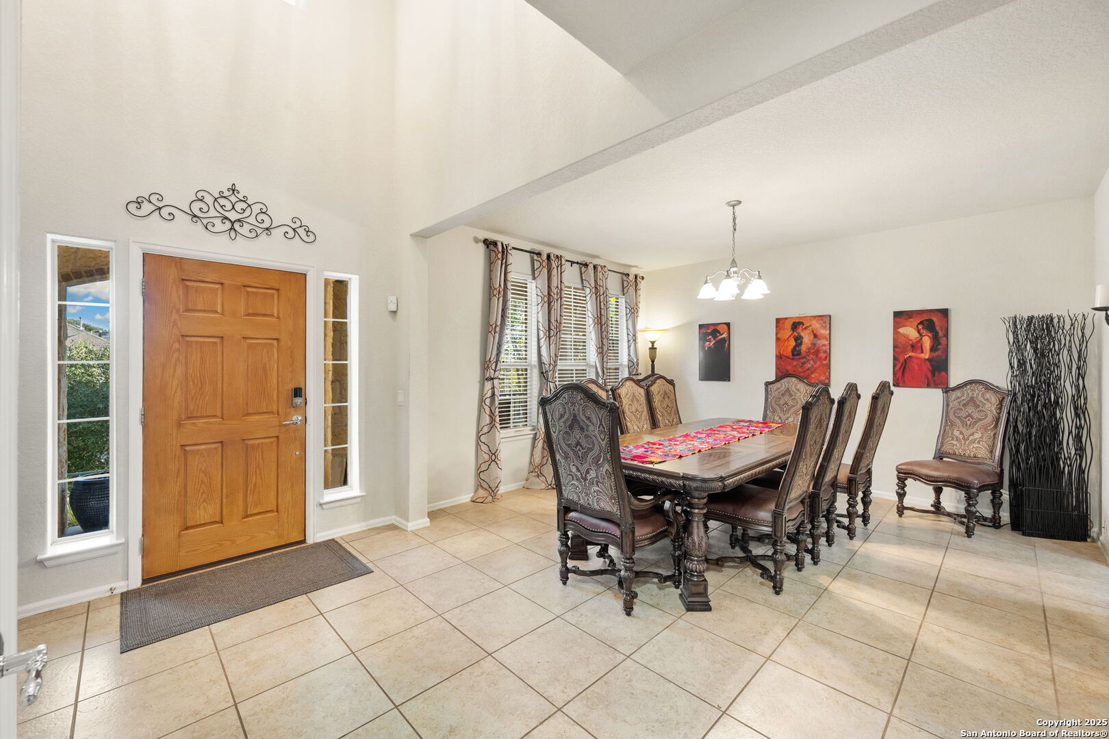 8206 Setting Moon San Antonio, TX 78255 - Photo 24 of 36 a dining room with furniture and window