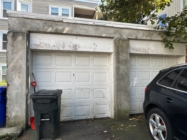 a view of car garage