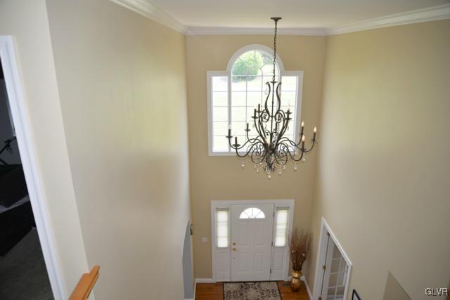 2617 Rising Sun Road Slatington, PA 18080 - Photo 17 of 40 Striking Foyer Chandelier.