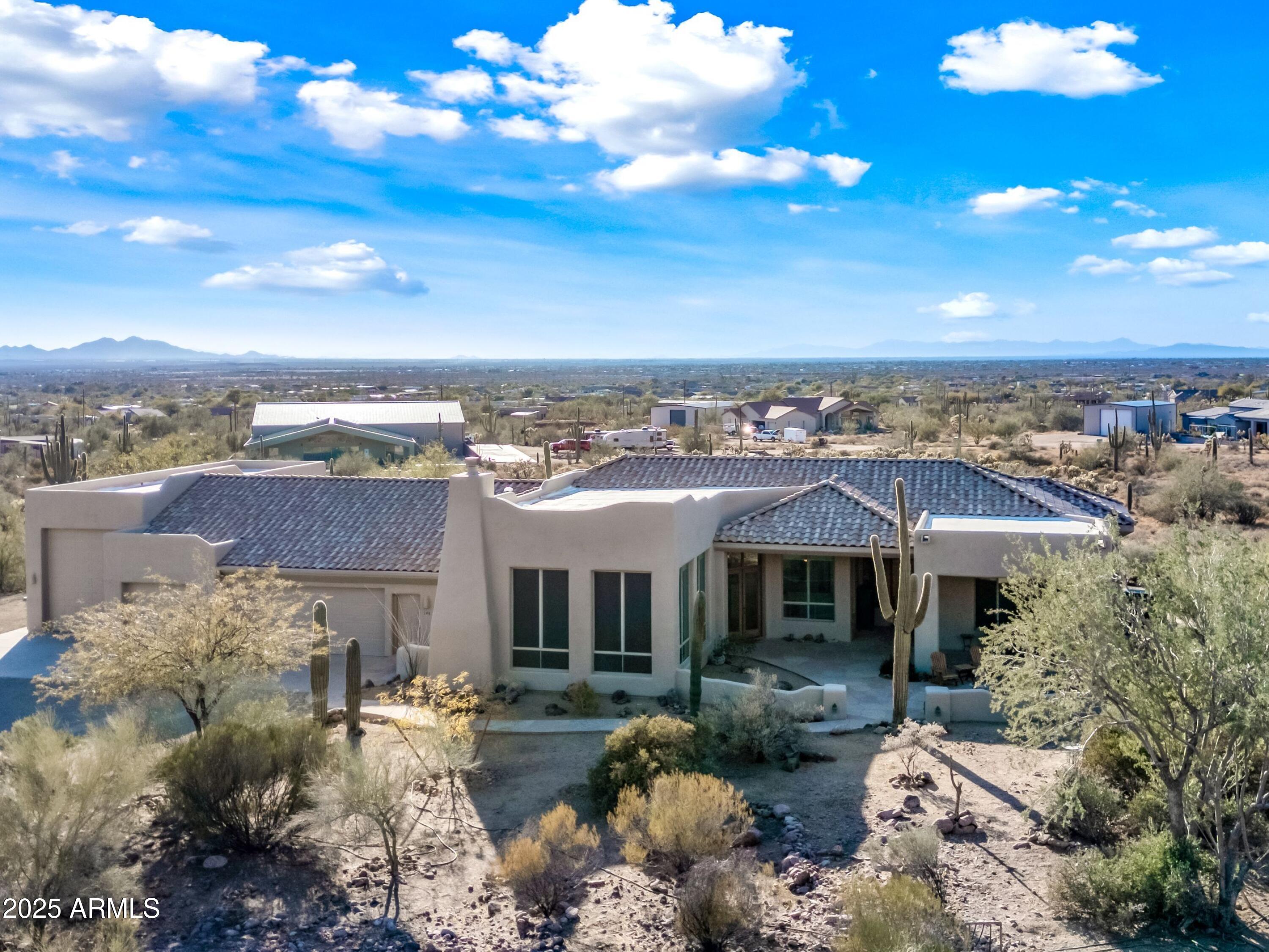 148 North La Barge Road Apache Junction, AZ 85119 - Photo 49 of 60 front drone 3