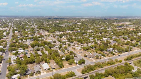 a view of city and ocean