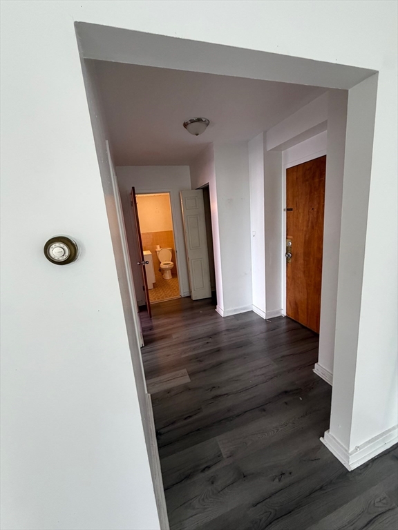 101 Mulberry Street, Unit 314 Springfield, MA 01105 - Photo 2 of 8 a view of hallway with wooden floor