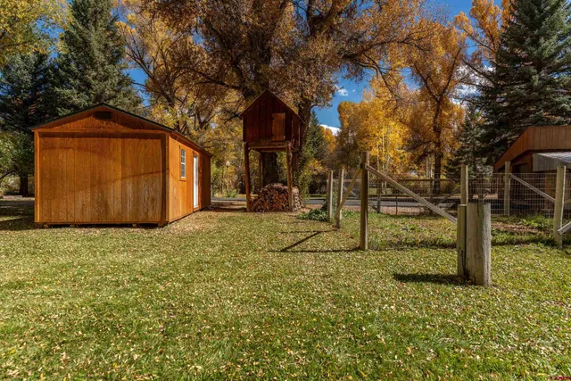 a view of outdoor space and yard