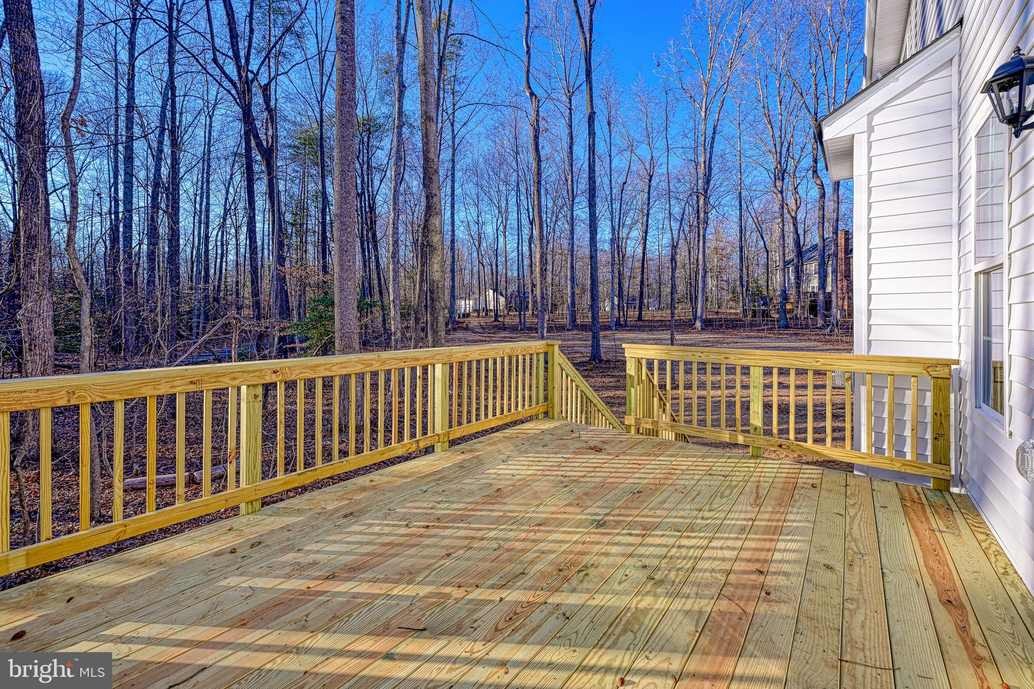 172 Covenant Way Bumpass, VA 23024 - Photo 4 of 56 a view of a balcony with wooden fence
