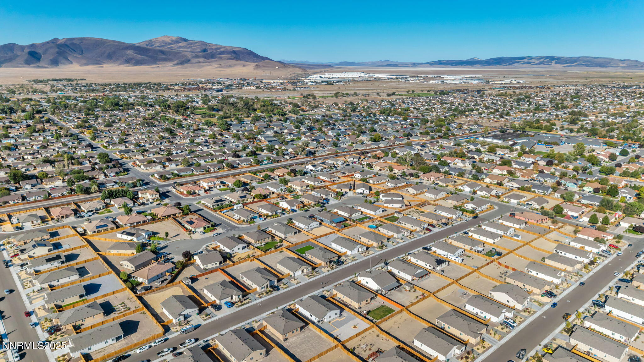 1019 Anthony Court Fernley, NV 89408 - Photo 47 of 55 an aerial view of a city