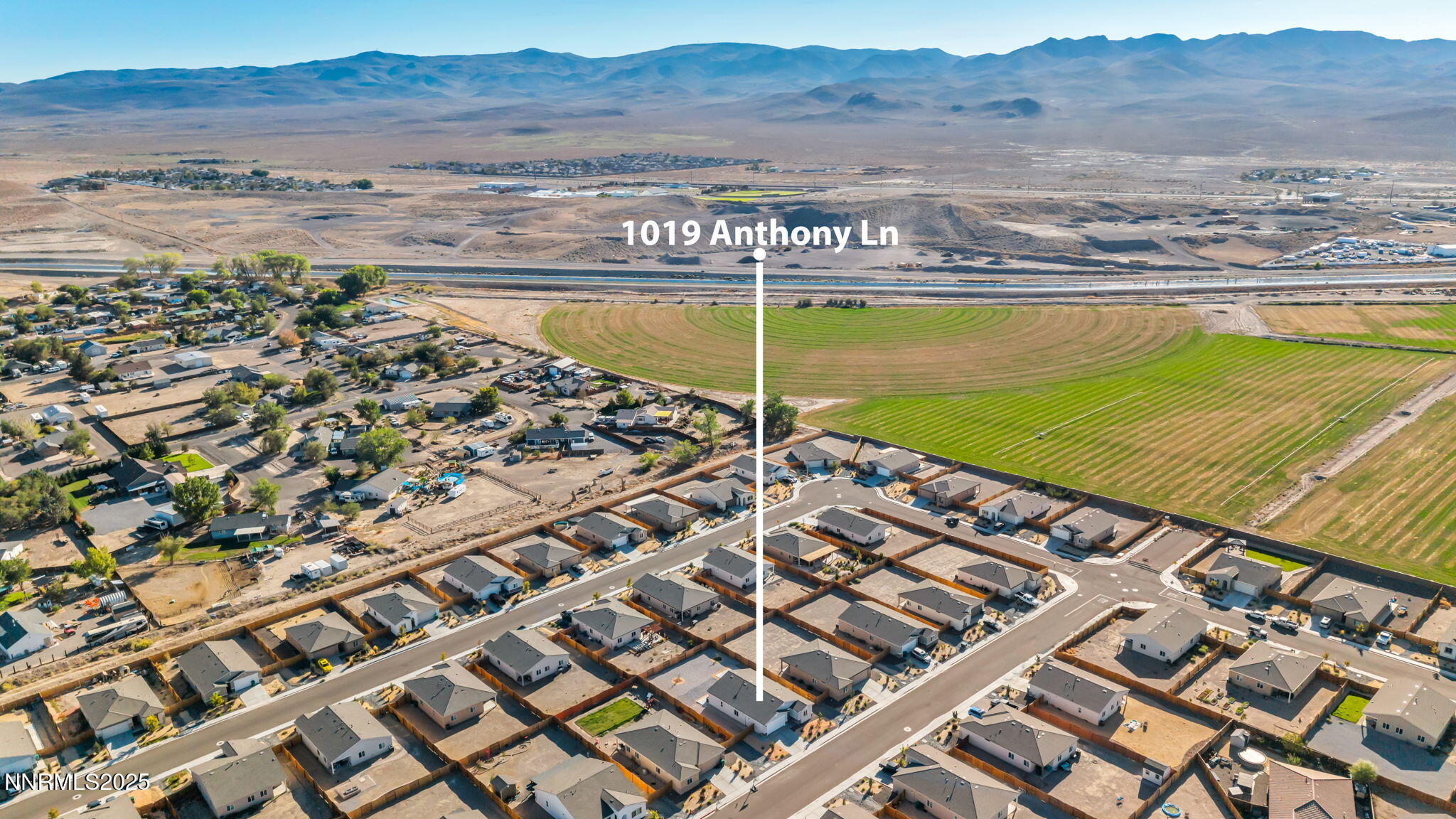 1019 Anthony Court Fernley, NV 89408 - Photo 53 of 55 a view of a city with an ocean