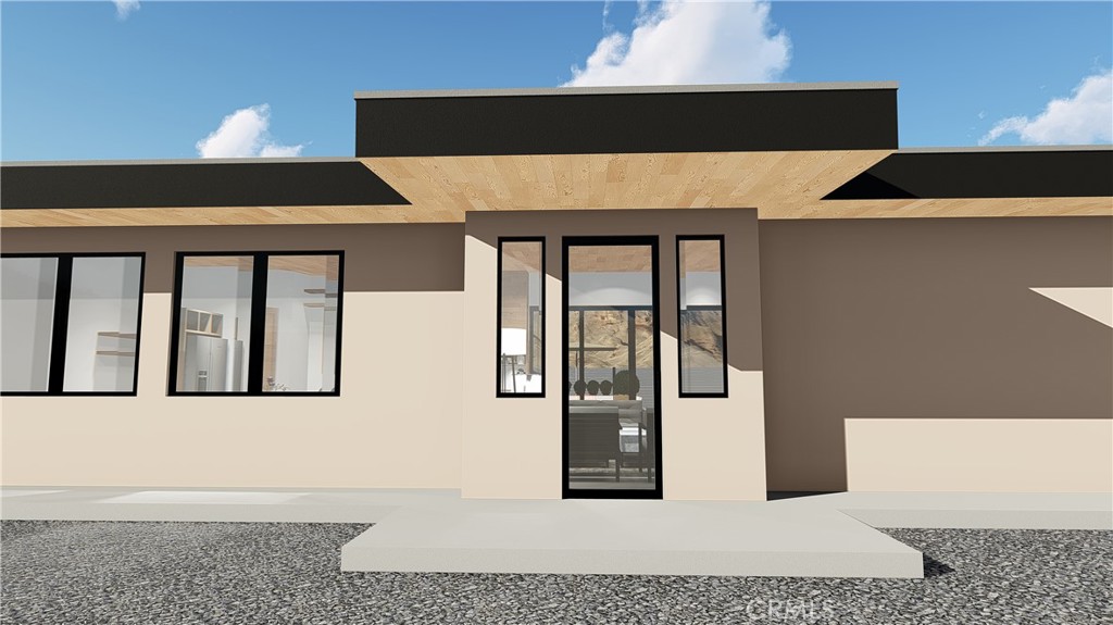 64845 Sun Oro Road Joshua Tree, CA 92252 - Photo 13 of 52 a house view with a outdoor space