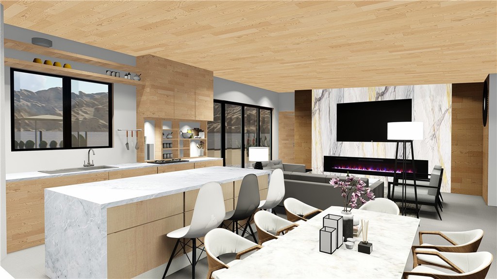 64845 Sun Oro Road Joshua Tree, CA 92252 - Photo 18 of 52 a living room with furniture and flat screen tv