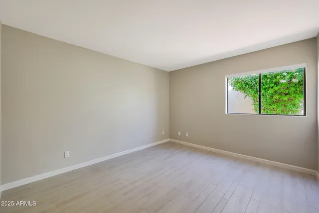 wooden floor in a room