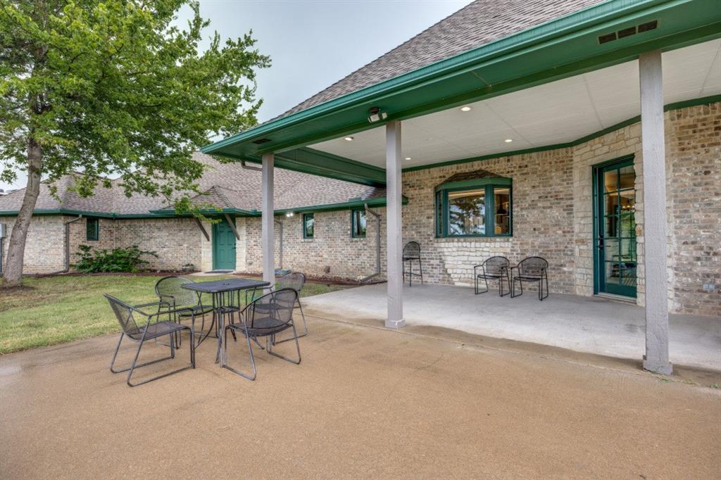 3244 Joe Davis Road Whitewright, TX 75491 - Photo 25 of 28 View of patio with outdoor dining space