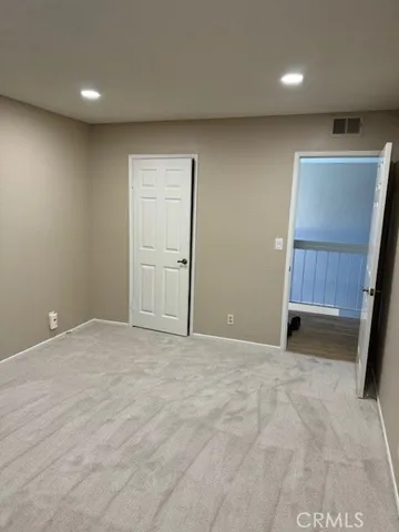 a close view of closet